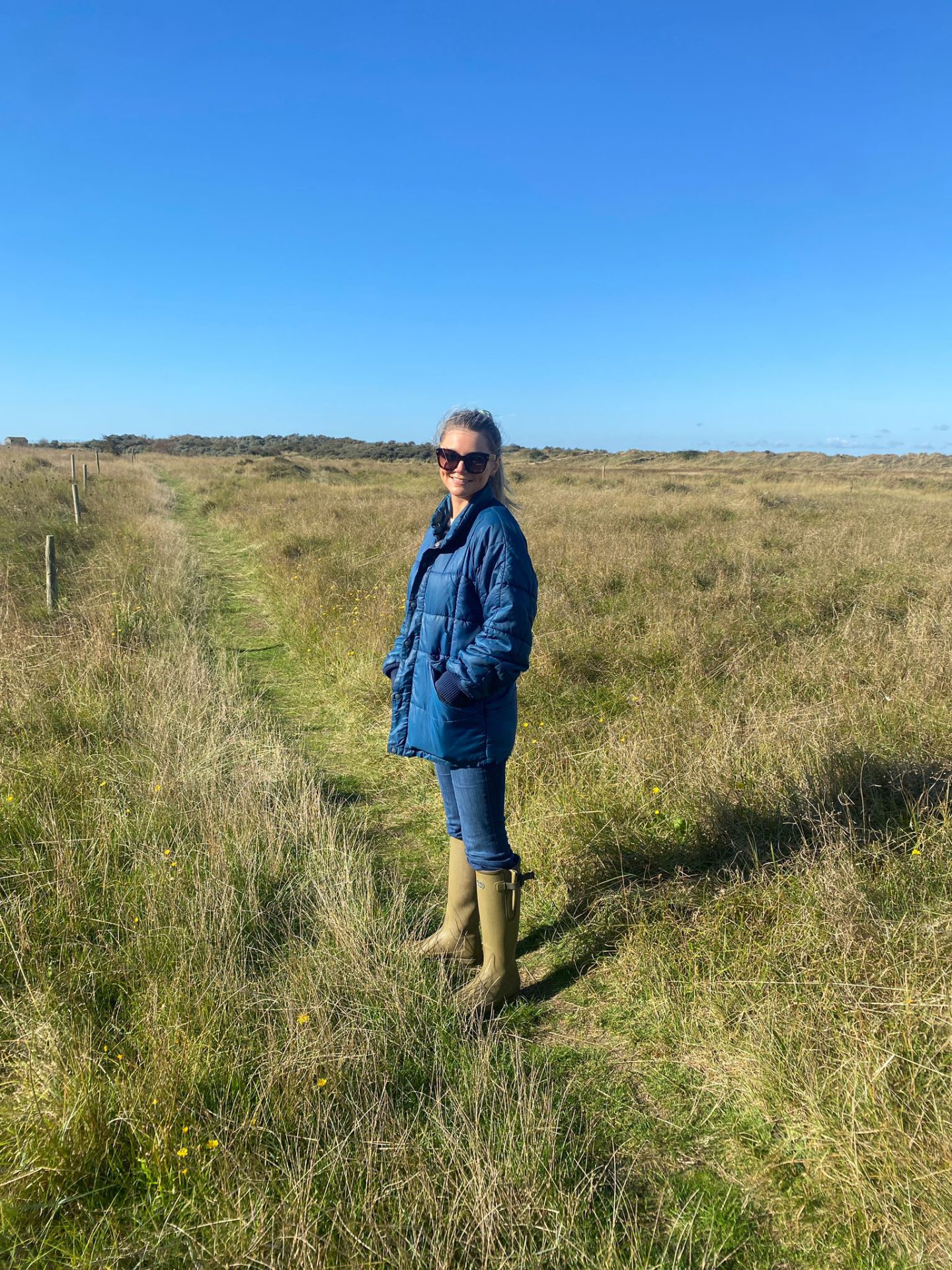 Nature reserve walk to Hunstanton Clifs